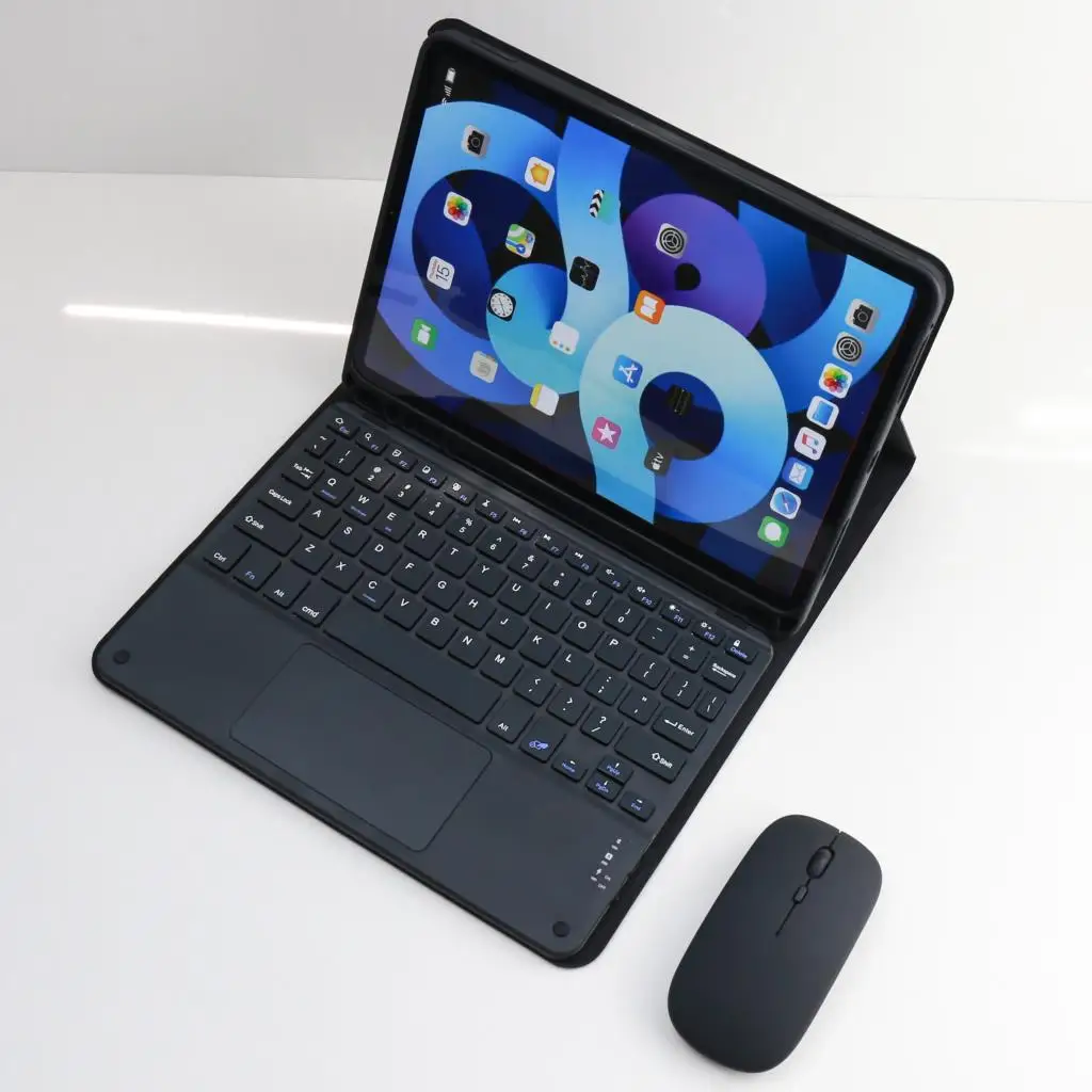 

Bluetooth клавиатура беспроводная мышь для iPad Pro 11 чехол 2021 2020 iPad Air 4 чехол 10,2 iPad 8 поколения чехол 9,7 5 6 Air 2