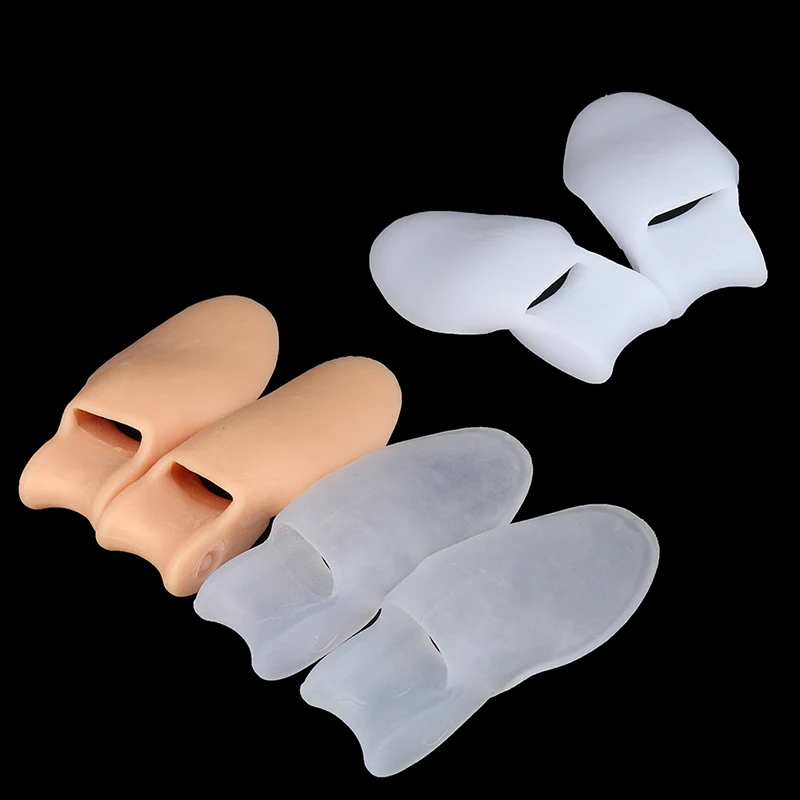 1Pair Hallux Valgus Bunion Corrector Pedicure Silicone Gel Bunion Big Toe Separator Spreader Eases Foot Pain Adjuster Correction