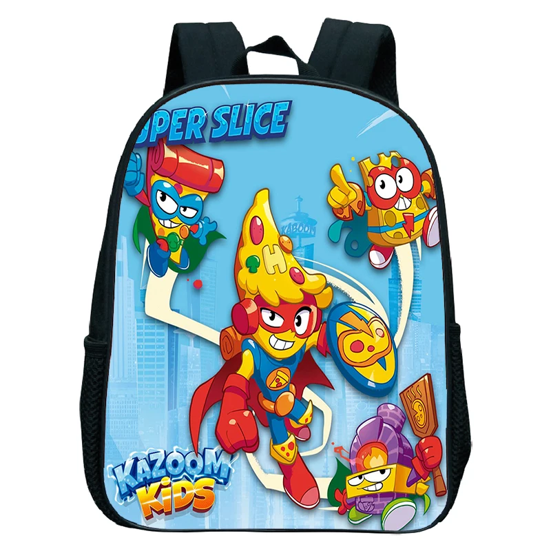 

Superzings Series 8 Backpack for Boys Girls Kindergarten Bookbag Superthings Kazoom Kids School Bags Cartoon Rucksack Mochilas