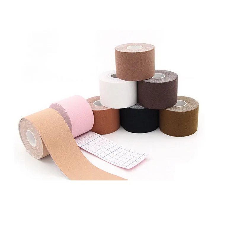 5 Rolls 5cm * 5m Boob Tape Bras Women Breast Lift Elastic Bandage Self-adhesive Kinesiology Tape Sport Taping For Nipple Push Up