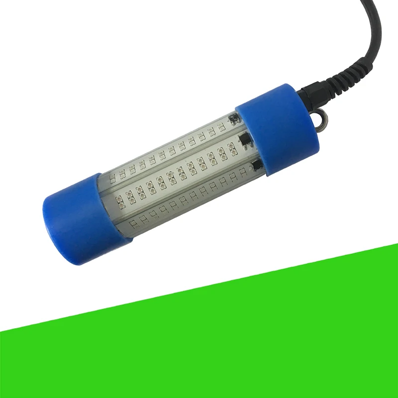 Imagem -04 - Lâmpada Submersível de Led 12v24v 150w Luz Verde Branca e Azul para Atrair Peixes