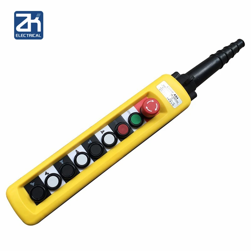XAC-A8913 a Motore Zucca Interruttore di Comando A Pulsante Doppia Velocità di Sollevamento Gru Guida Impugnatura del Telecomando Impermeabile