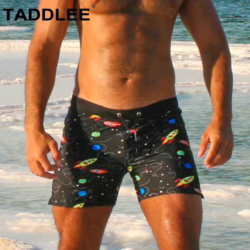 Taddlee Swimwear Men Swimming Briefs Bathing Suits Beach Surfing Wear Sexy Square Cut Swimsuits