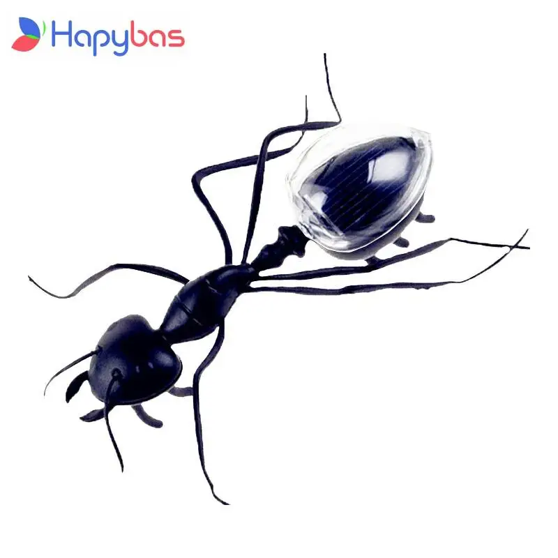 New Kids Solar Toys Power Energy Solar Ant Black Children Insect Bug Teaching Fun Gadget Toy Gift