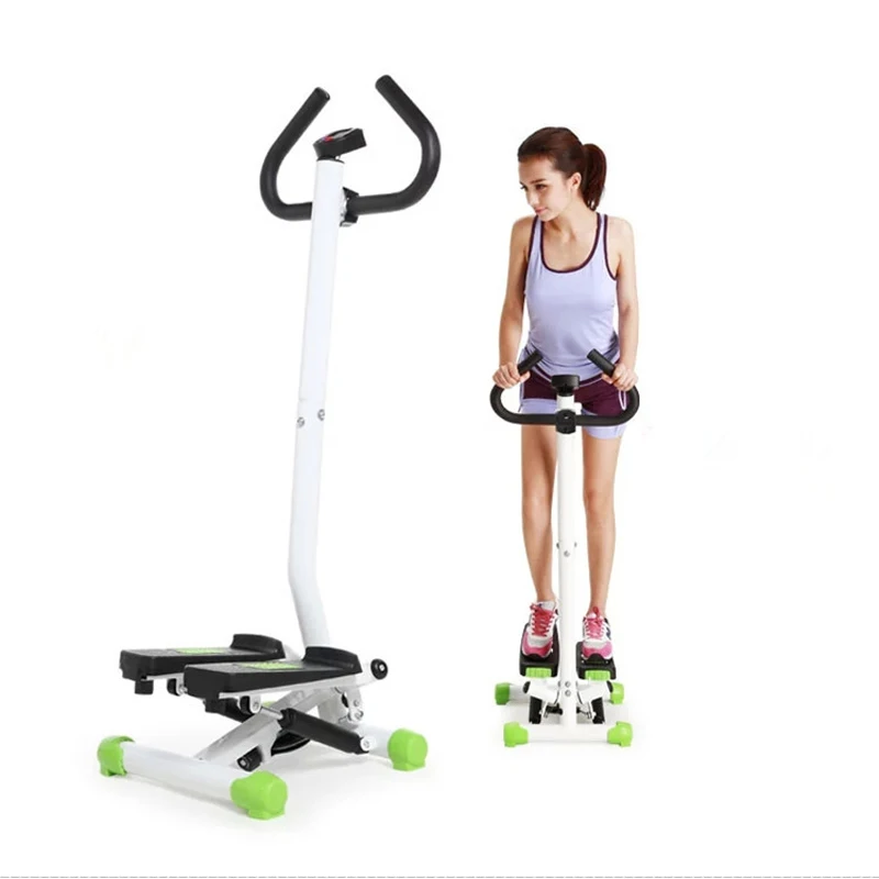 Indoor Handrail Mini Stepper Machine Fitness Stepper Exerciser Men Women Slimming Weight Loss Training Sports Equipment For Home