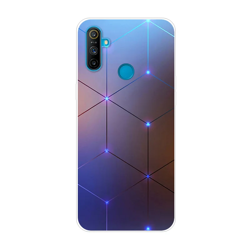 For Realme C3 Case Shockproof Soft silicone TPU Back Cover For Oppo Realme C21 C3 8Pro Phone Case Realme 8 Pro Case Cute Cartoon