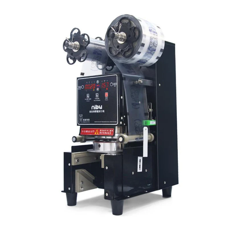 Thương Mại Nước Giải Khát Kín Máy 90/95Mm Thương Mại Trà Sữa/Sữa Đậu Nành Đóng Nắp Máy Giấy/Nhựa cốc Máy Hàn Miệng Túi