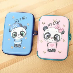 Astuccio Kawaii Panda astuccio per matite materiale scolastico Trousse Scolaire Girl Estuche Escolar astuccio per penne astucci per cancelleria