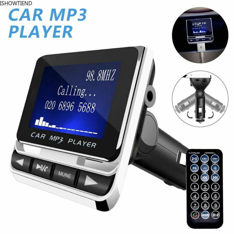 

Fm12b Car Bluetooth MP3 Car MP3 Player Bluetooth MP3 Car Bluetooth Hands Free Player FM Transmitter 12 / 24V Universally Speaker