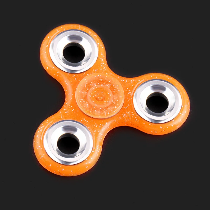 Luminous Fidget Spinner Light New ABS Gift Box Fidget Relieve Stress Toy EDC 688 Bearing Hand Gyro for Kids Xmas Gifts Boys