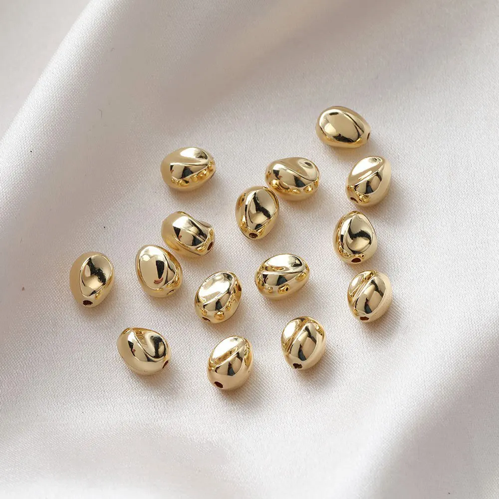 20PCS  Irregular Resin Beads Metallic Feeling Pendant Charms for Jewelry Making Diy Earrings Supplies Made Acrylic Accessories - Image 6