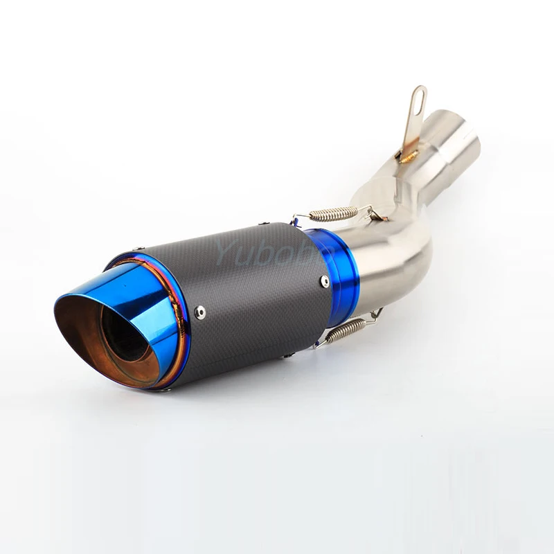 2019-2021 Slip-on Motorcycle Exhaust Pipe CB650R CBR650R CB650F Carbon Fiber Silencer System Modified Manifold Mufflers End Can