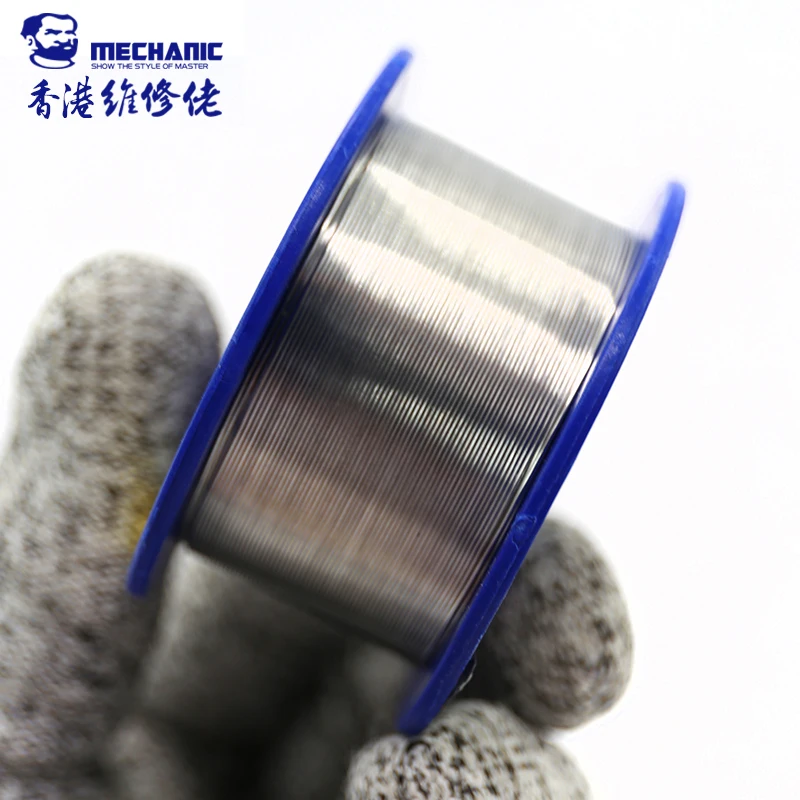 Mechanic 60g Double Core Solder Wire 0.3/0.4/0.5/0.6/0.8/1.0/1.2/1.8mm Soldering Tin Wire BGA Rework Tool