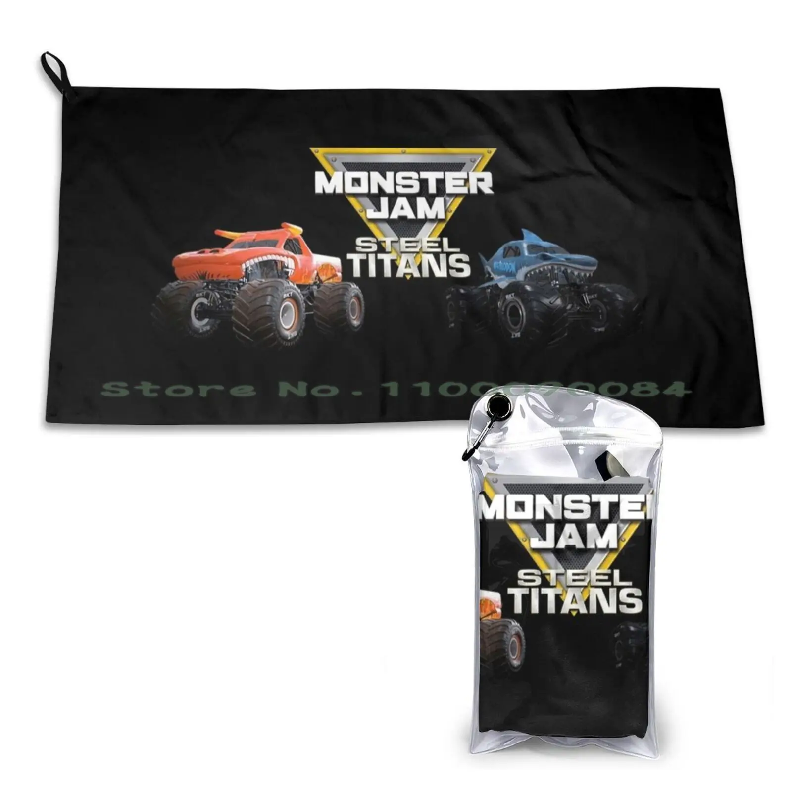 Best Buy-M-J Steel Quick Dry Towel Gym Sports Bath Portable Traxxas Logo Traxxas Rc Traxxas Racing Cup Traxxas Cars Monster Jam