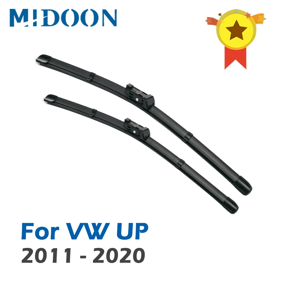 MIDOON Wiper Front Wiper Blades For VW UP Up! Seat MII Toledo 2011 - 2020 Windshield Windscreen Front Window 24