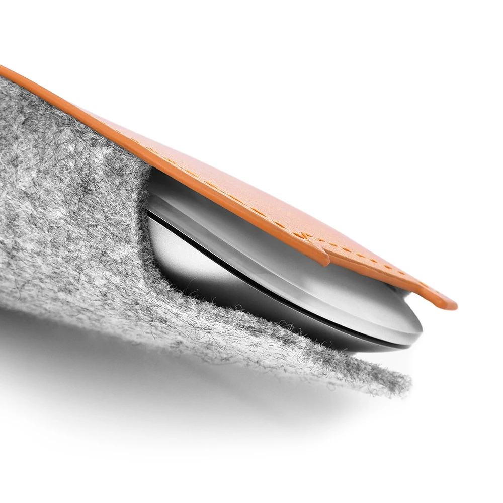 Estuche de almacenamiento de cuero PU para ratón mágico 2, bolsa de ratón, bolsa de almacenamiento para Apple Magic Mouse 2, accesorios