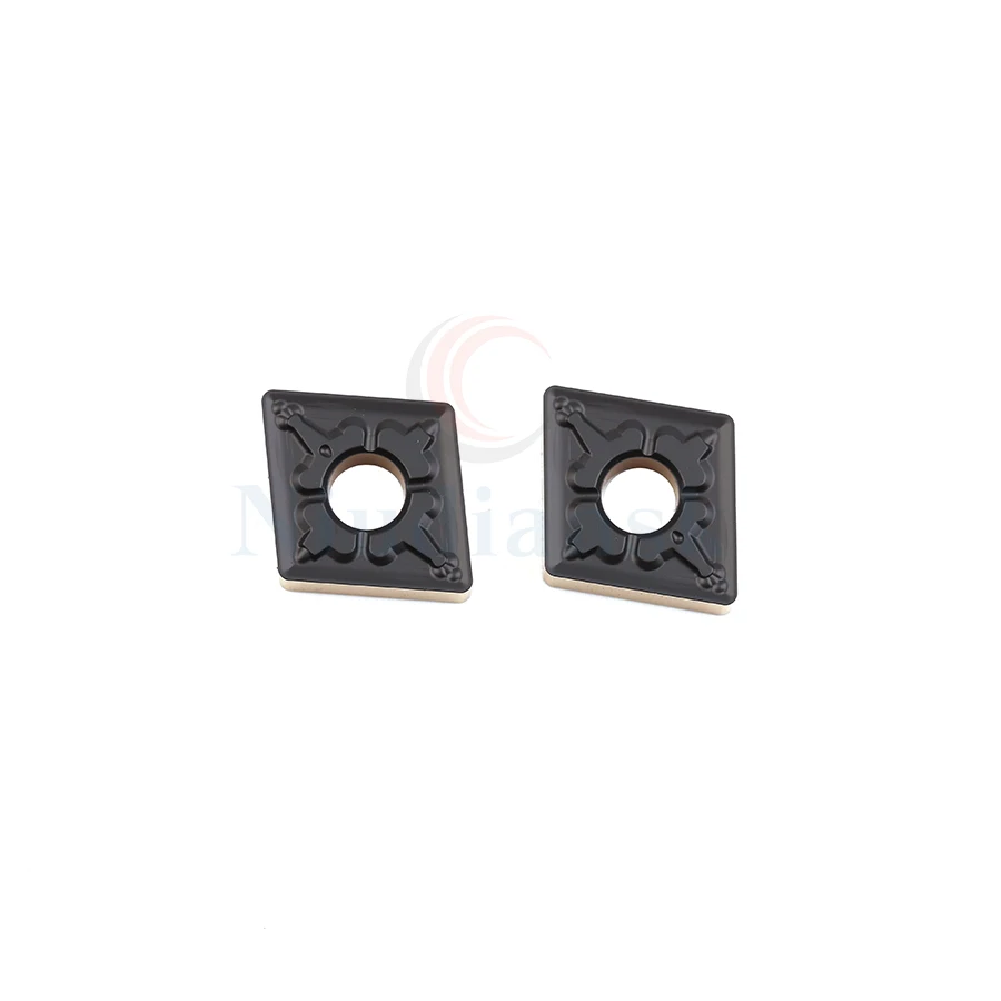 Lame CNC en carbure, outil de tournage externe, insertion de revêtement bicolore PVD + CVD, CNMG120404-TM CNMG120408-TM LF9218
