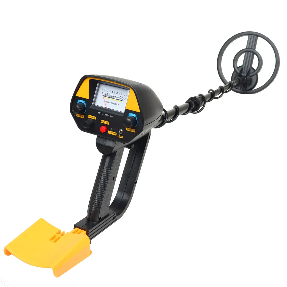 MD4080 Metal Detector unità di controllo bobina di ricerca oro sotterraneo metallo lunghezza regolabile cacciatore di tesori cercatore portatile Euro