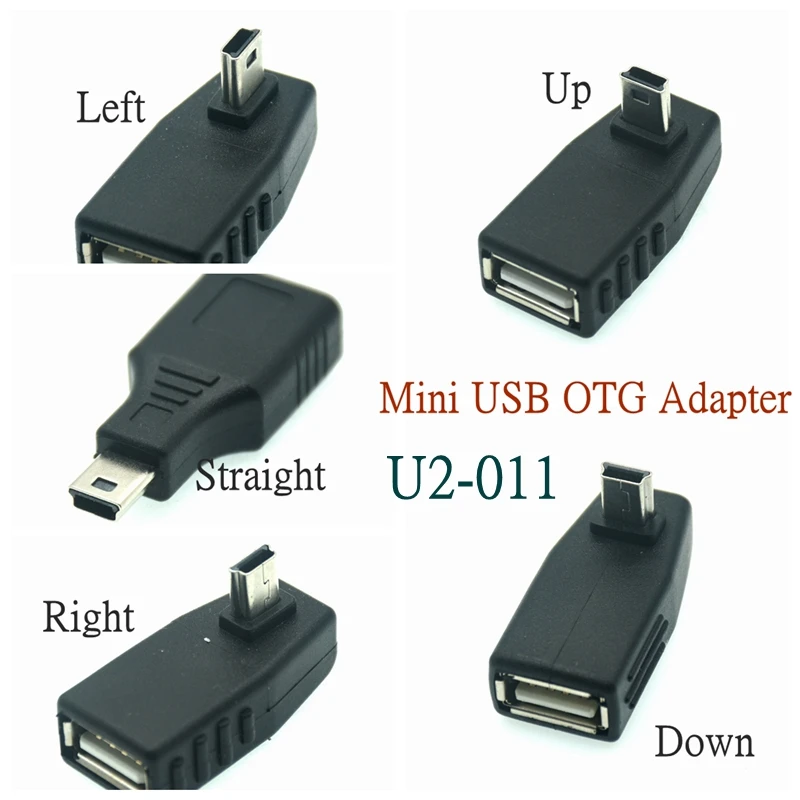 Kąt 90 stopni USB C type-c Mini OTG kabel Micro Adapter USB OTG Micro USB 2.0 na konwerter USB na komputer Tablet z androidem PC