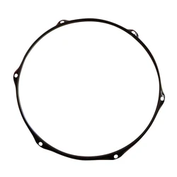 Black Color 10 Inch 6 Hole Iron Snare Drum Rim Drum Hoop Up And Down Drum Hoop