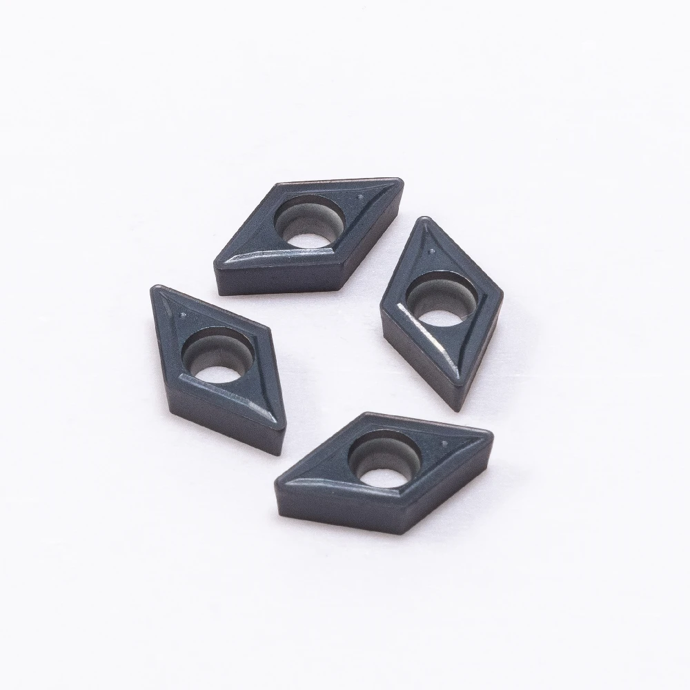 Herramientas de torno CNC, alta calidad, DCMT11T308 NN LT10, 10 piezas, DCMT 11T308, inserto de carburo, herramienta de torneado de Metal