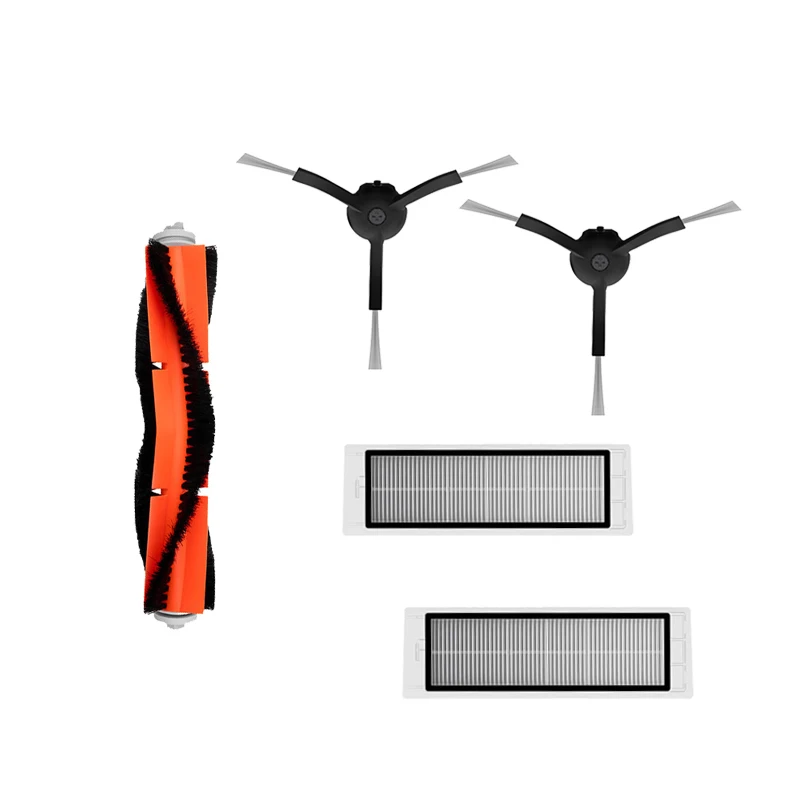 Juego completo de piezas de robot para aspiradora robótica Xiaowa E Series E20 E30 E25 E35 E4 (filtro Hepa de Cepillo Lateral principal) Kits