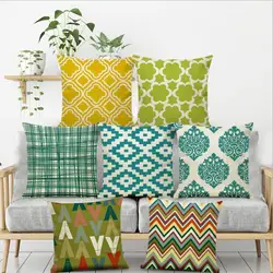 Colourful Geometric Cushion Pillowcase Decorative Geometry Throw Pillow Creative Home Decoration for Sofa Car Seat Cushions