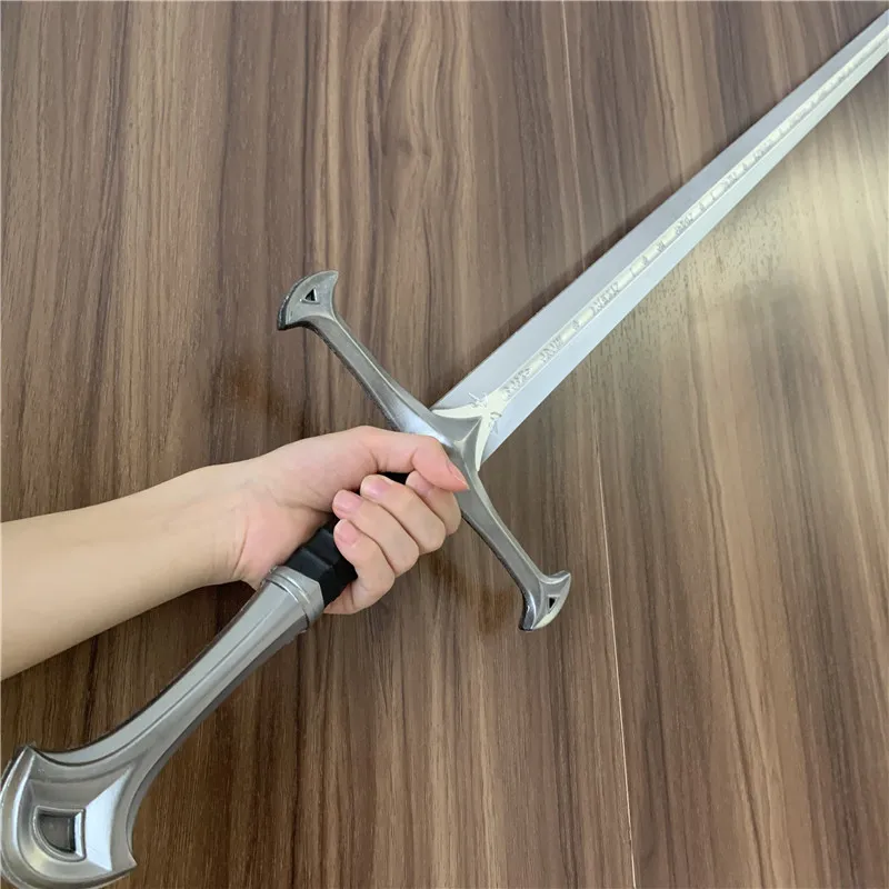 1:1 Movie Cosplay Sword Big 104cm Cold Ice Sword Prop Role Play Gift Safety PU Winter Wolf Frost Sword Weapon Kid Adult Model