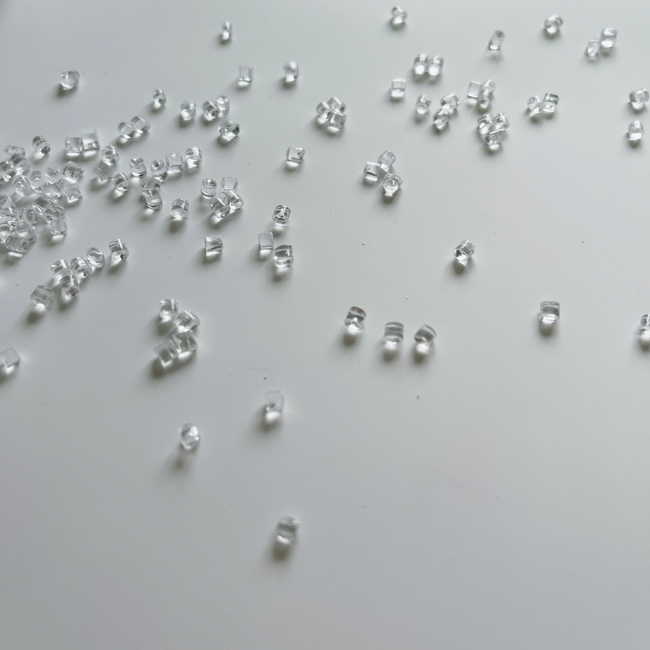 100g Fake Ice Cube Transparent Plastic Ice Model for DIY Slime Beer Drinks Artificial Decorations