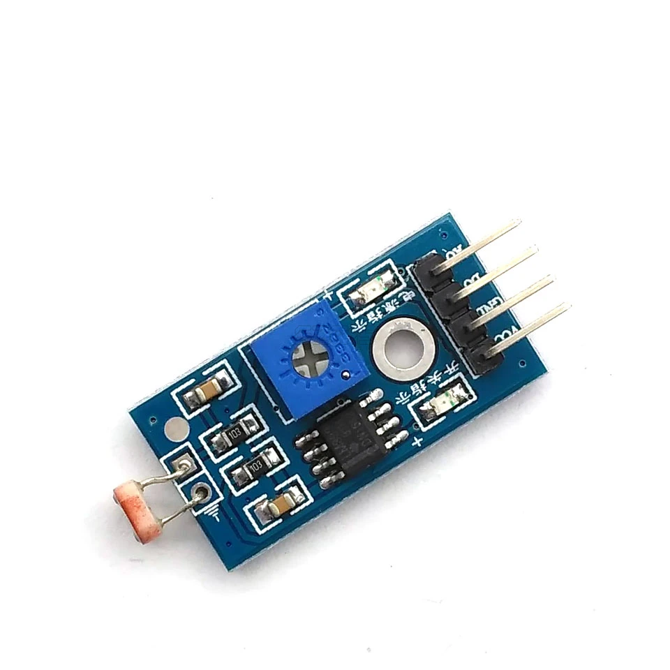 LM393 Optical Sensitive Resistance Light การตรวจจับแสงเซนเซอร์โมดูลสำหรับ Arduino DIY Kit