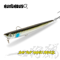 Hunthouse Sinking Pencil Lures Bay Fur Manic Ultimate 99mm/18.5g 155mm/31.5g For Saltwater seabass bluefish pesca Tackle LW507