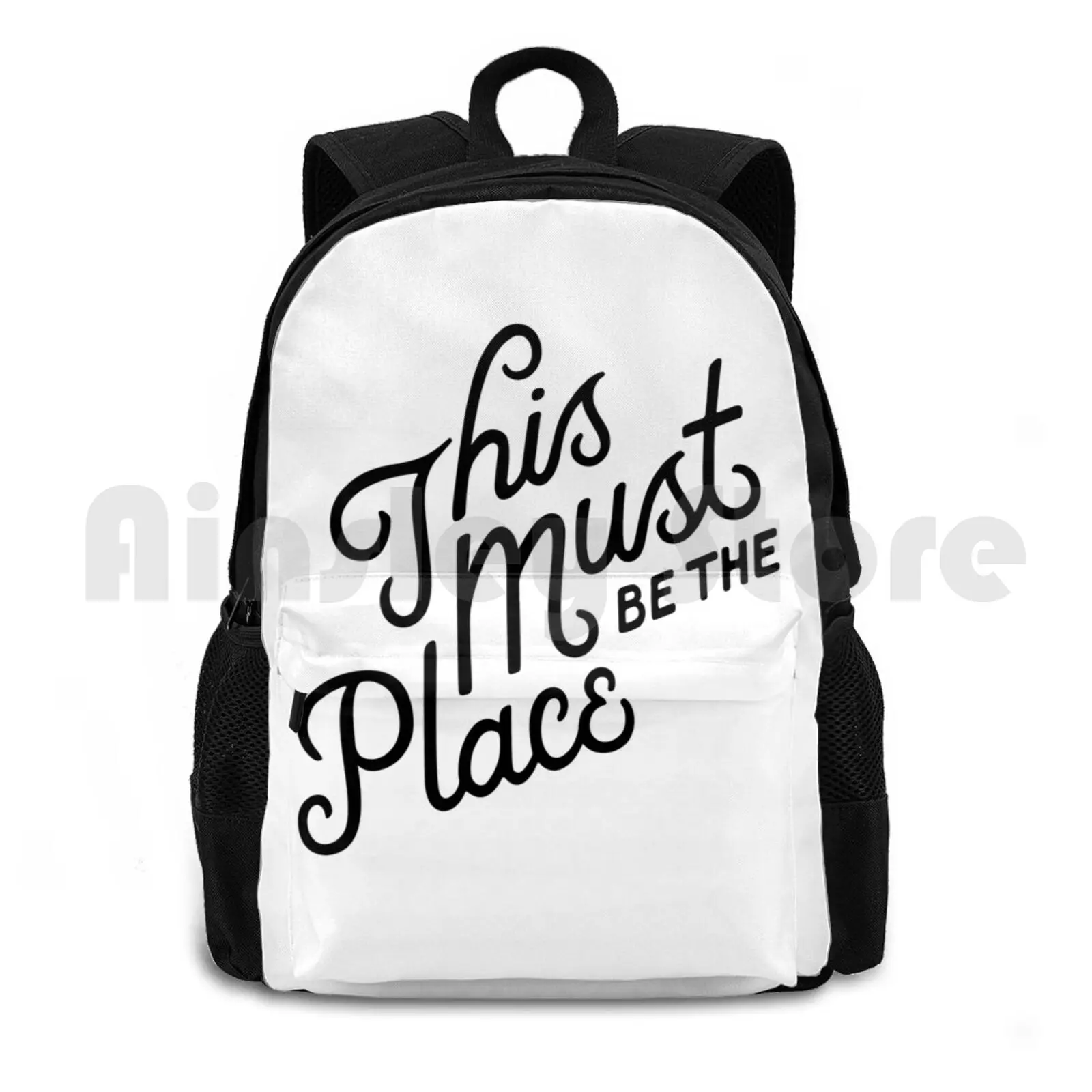 This Must Be The Place Outdoor Hiking Backpack Riding Climbing Sports Bag This Must Be The Place Talking Heads David Byrne