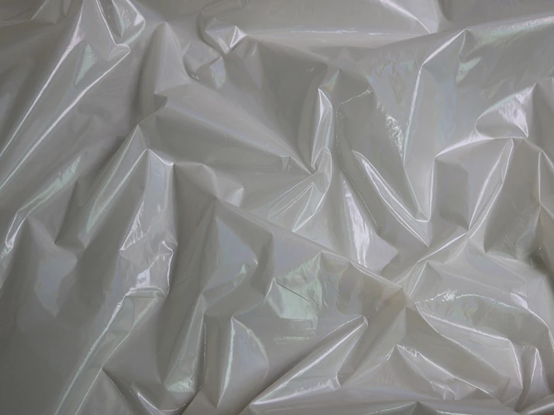 100 cm * 145 cm hochwertiges, dünnes, leichtes Nylongewebe, hochdichtes, laserglänzendes Taftmaterial für Winterjacken – Detail 9