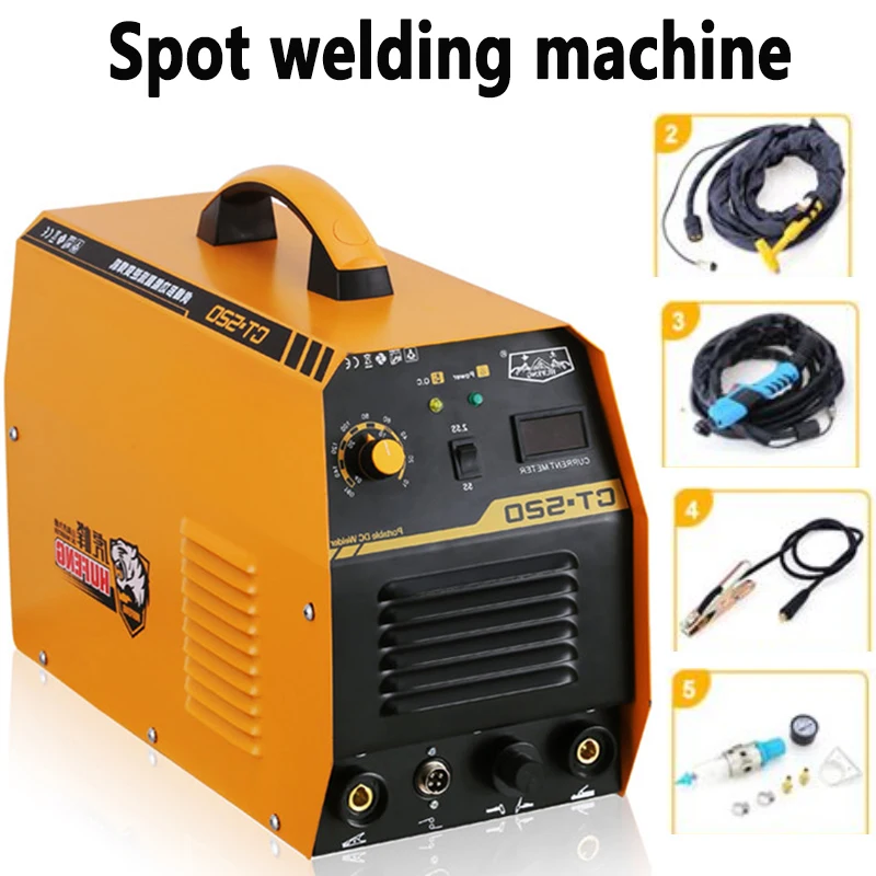 Arc Welder Inverter IGBT DC 3 in 1 TIG/MMA Plasma Cutting Machine 220V Argon Portable Electric Tig Welding Equipment CT-520