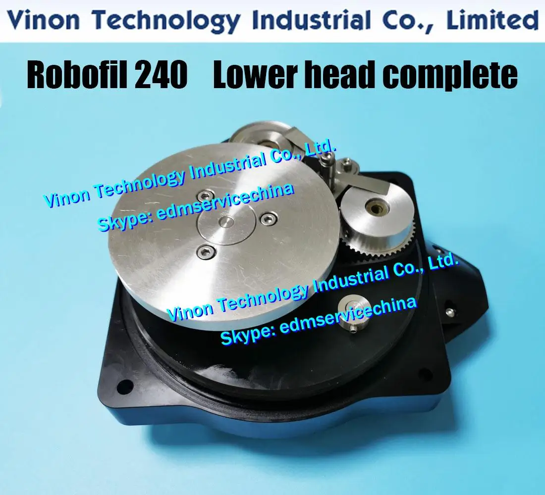 

(1 Set) Robofil 240 Lower Head Set for Charmille 230F,240,330F,440 series wedm machines. 204629240 edm wear parts 204629240N, 2