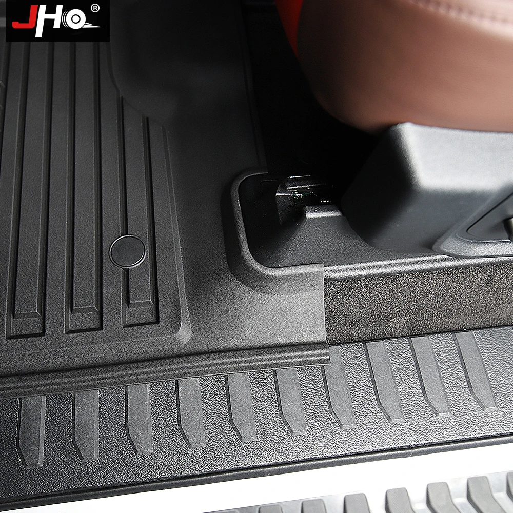 JHO Car Rubber Floor Mats For Ford F150 2014-2020 2019 2017 2016 2018 2015 Limited Raptor Platinum 4-door Crew Cab Accessories