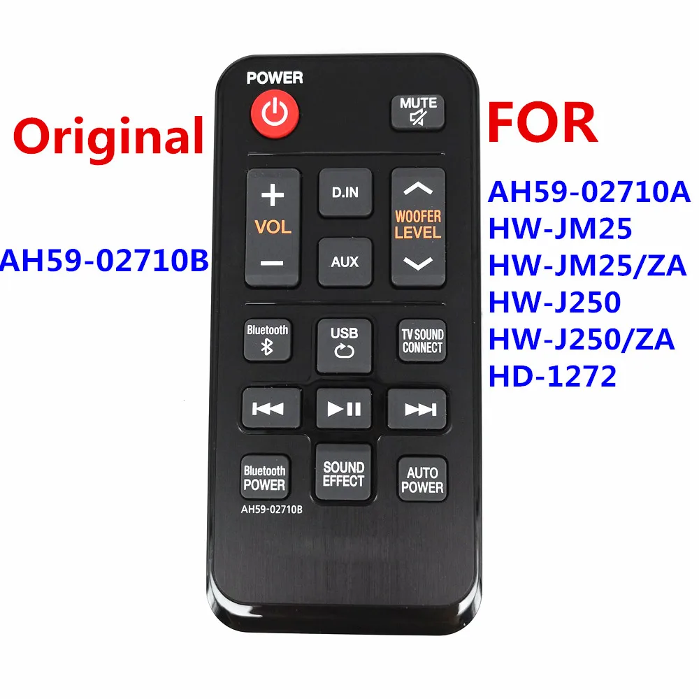 

AH59-02710B New Original Remote For AH59-02710A For Samsung Home Theater System Soundbar HW-J250 HW-J250/ZA HW-JM25 HW-JM25/ZA