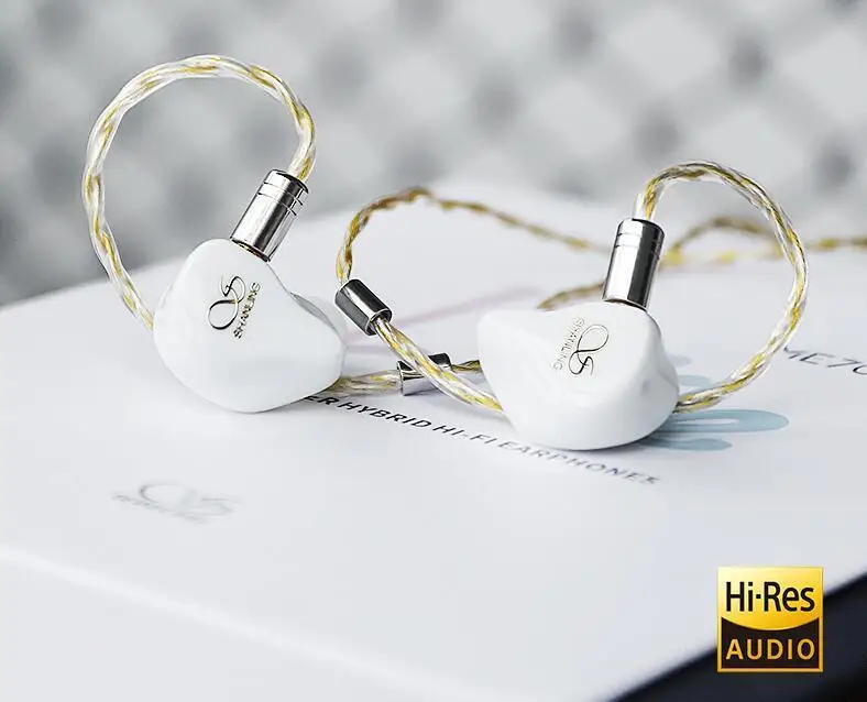 

Shanling ME700 1DD+4BA Five Hybrid Driver In-ear Earphone IEM Triple-Bore Design 3D Printed Shell Hifi Music Monitor MMCX Cable