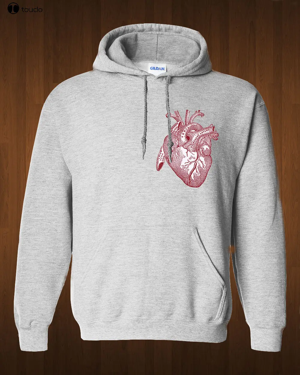 Big Heart Hoodie Anatomical Drawing - Love Romantic -Unique Awesome Sweatshirt 2019 New Brand Custom Special Print Men Hoodies