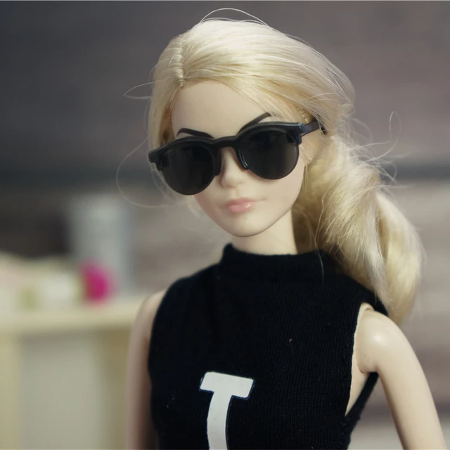 Sunglasses For Barbie 1 6 bjd Doll belt necklace Princess dressing up boneca Accessories dollhouse GiftToys for Girls AliExpress