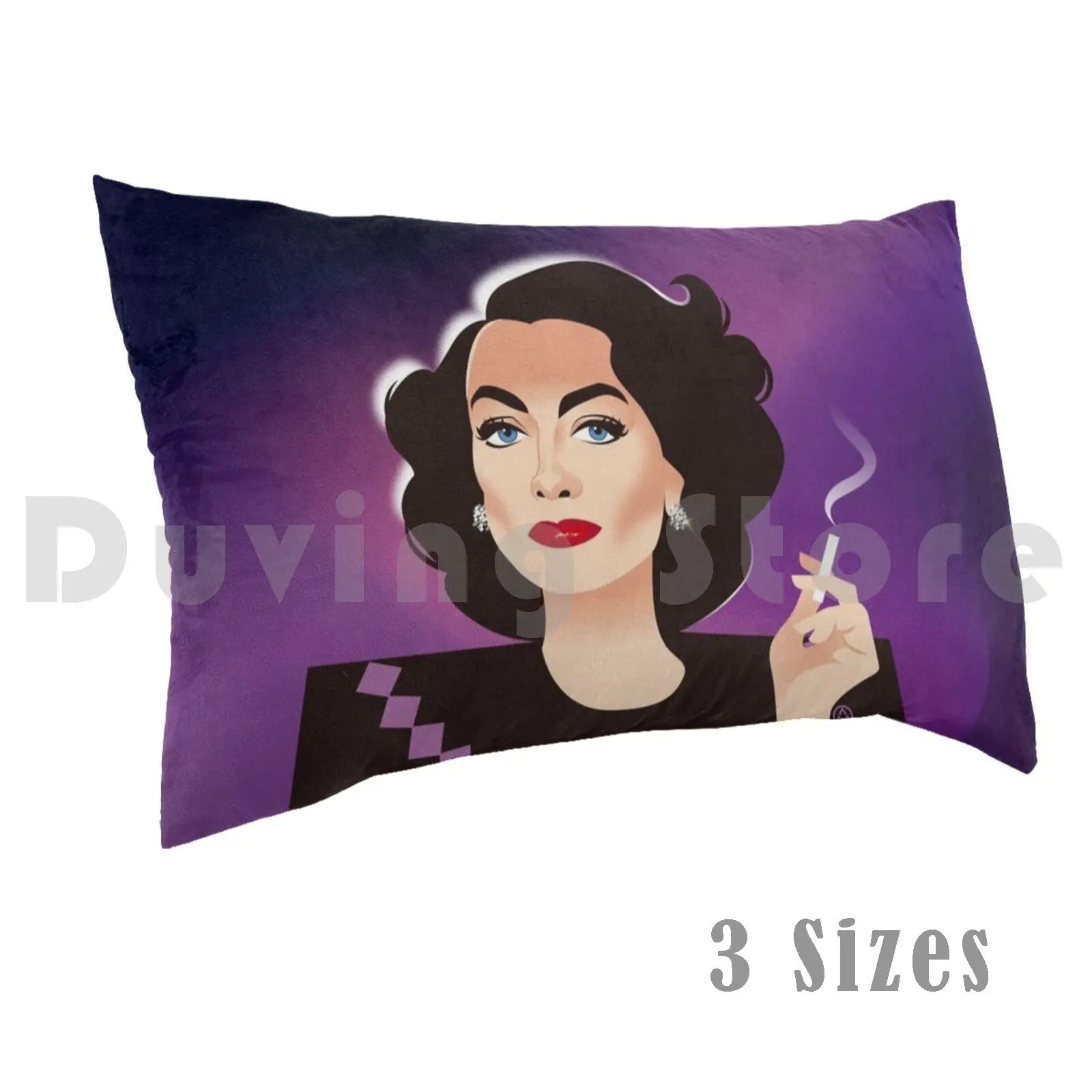 

Наволочка Humoresque с принтом 50x75 Helen Wright Humoresque Classic Movie Icon Alejandro Mogollo
