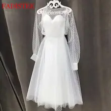 Lace Communion Dress with Long Sleeves #2