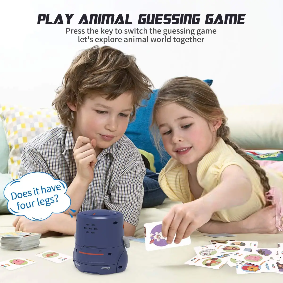 Educational Robot Toy Dance Sing Card Game Touch Sensing Recorder Interactive Kids Learning Partner Smart Robot Gifts for Girl