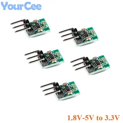 10pcs/1pc Mini DC-DC Automatic Buck Boost Regulated Power Module 1.8V 3V 3.7V 5V to 3.3V Step Down/Up Regulated Charge Pump