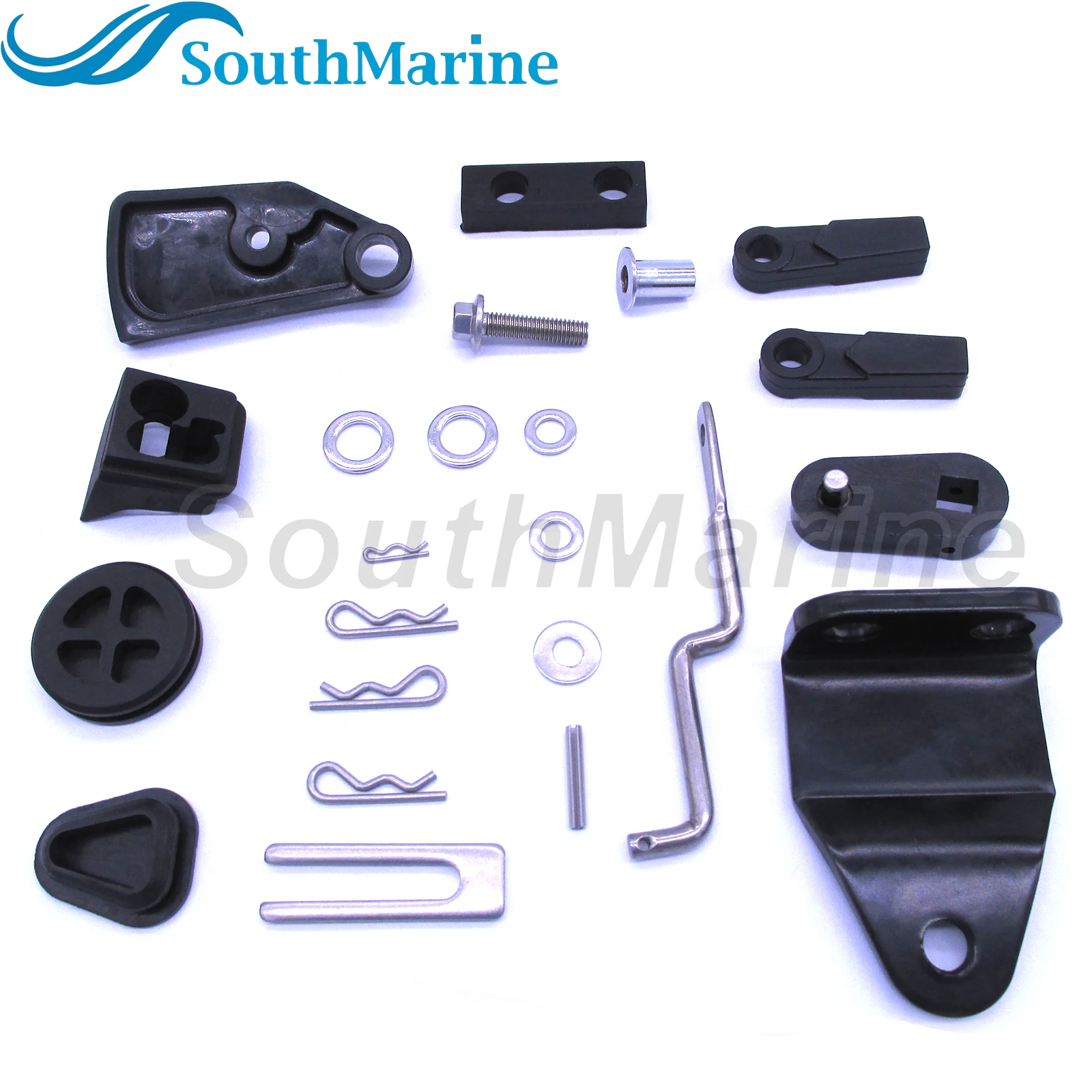 65W-48501-00-00 Throttle and gear shift accessory kit for Yamaha F25 boat engines