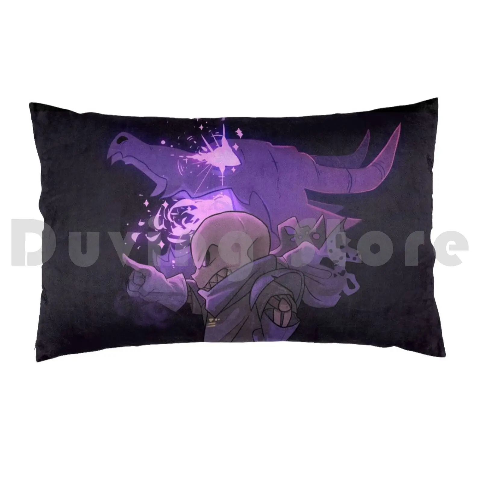 Swapfell Sans Pillow Case 20*30 Inch Swapfell Sans Undertale Gaster Blaster