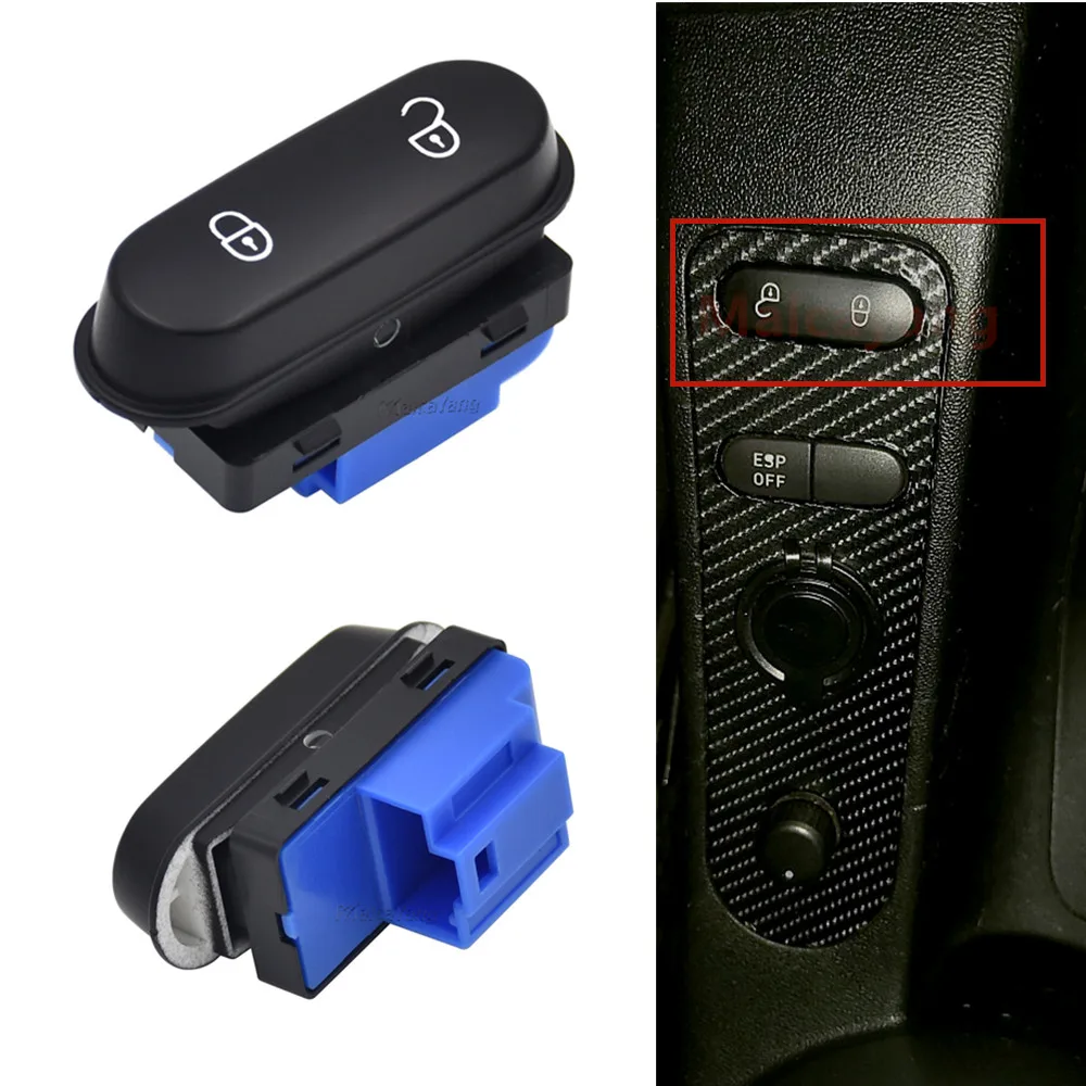 New Door Lock/Unlock Central Locking System Switch Button 5P0962125A For Seat 6+ Altea 2004-2015 Leon 2006-2013 Toledo 2005-2009