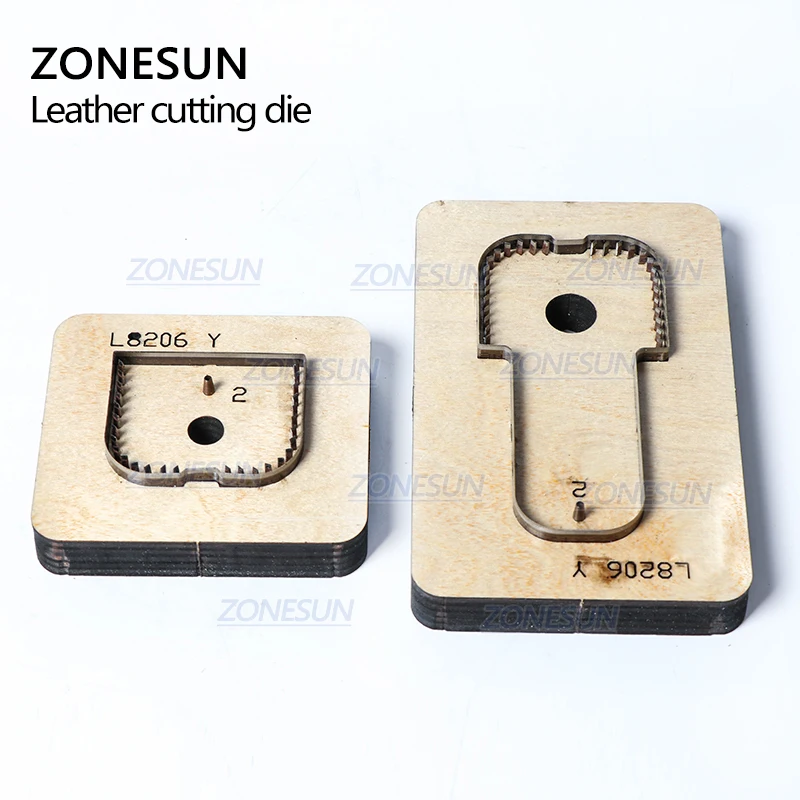 ZONESUN Custom Air Pod Case Leather Cutting Die Handicraft Tool Punching Leather Cutter Mold DIY Paper Laser Die Cuts