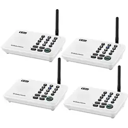 Wuloo Citofoni wireless a lungo raggio da 1 miglio per uffici aziendali domestici Sistema di comunicazione Chiamate e parlanti da sala a stanza