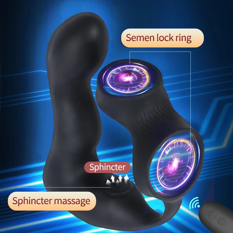 Inflatable Vibrator Anal Plug Ball Remote Butt Plug With Vibration Sexy Toys Vibrating Prostate Massager Silicone Anal Dilator